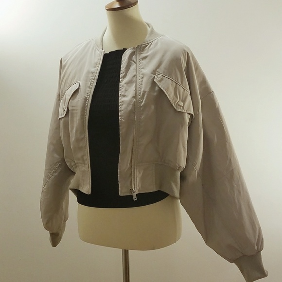 Romeo + Juliet couture Nylon Bomber Jacket - Picture 4 of 4